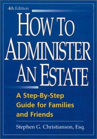 Tapa de How to Administer an Estate