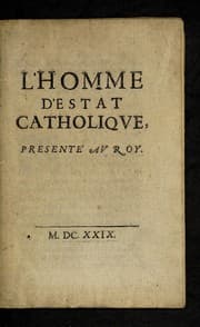 Tapa de L'Homme d'estat catholique