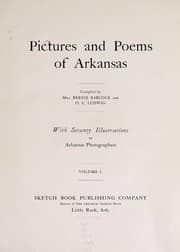 Tapa de Pictures and poems of Arkansas