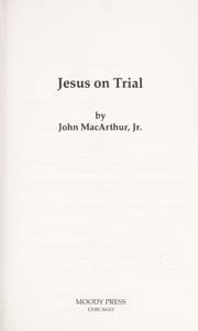 Tapa de Jesus on trial