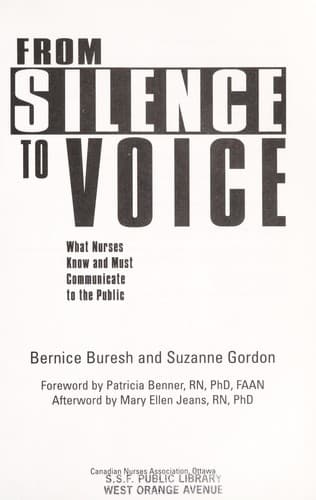 Tapa de From silence to voice