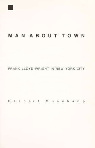 Tapa de Man about town