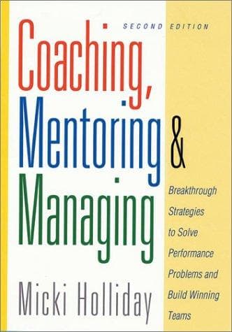 Tapa de Coaching, Mentoring, and Managing