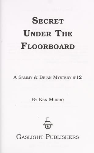 Tapa de Secret under the floorboard