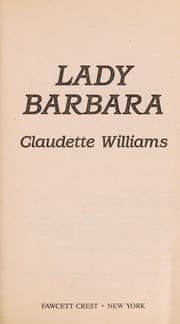 Tapa de Lady Barbara