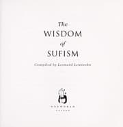 Tapa de WISDOM OF SUFISM