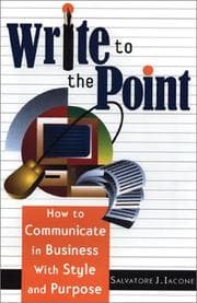 Tapa de Write to the Point