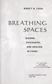 Tapa de Breathing spaces