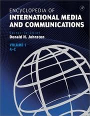 Tapa de Encyclopedia of International Media and Communications, Four-Volume Set