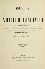 Tapa de Œuvres de Arthur Rimbaud
