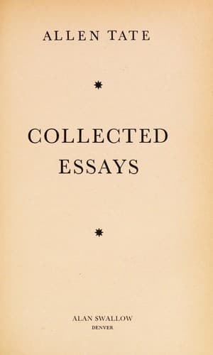 Tapa de Collected essays