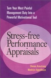 Tapa de Stress-free performance appraisals