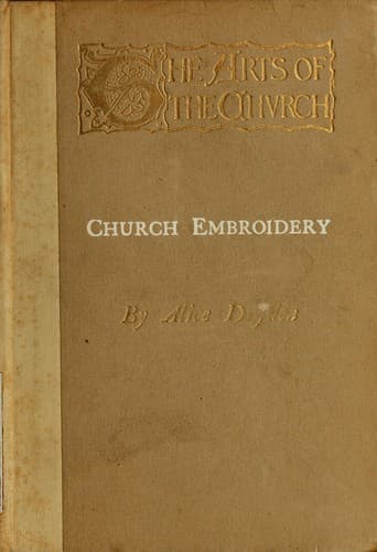 Tapa de Church embroidery