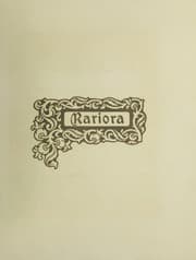 Tapa de Rariora
