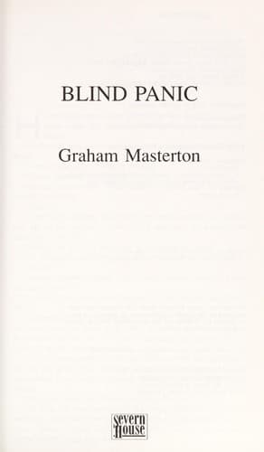 Tapa de Blind Panic