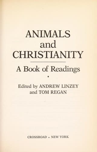 Tapa de Animals and Christianity