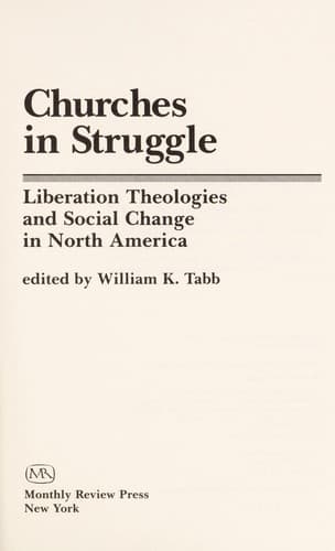 Tapa de Churches in Struggle