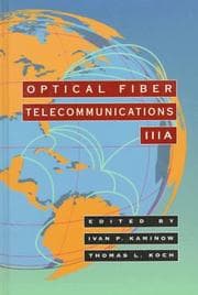 Tapa de Optical Fiber Telecommunications IIIA (Optical Fiber Telecommunications III)