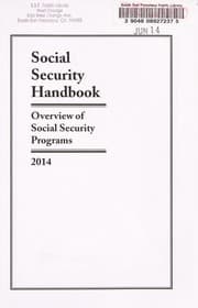 Tapa de Social Security Handbook