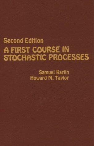 Tapa de A first course in stochastic processes