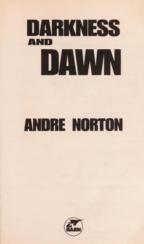 Tapa de Darkness and dawn