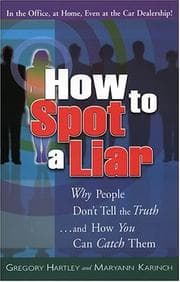 Tapa de How to spot a liar
