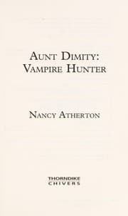 Tapa de Aunt Dimity, vampire hunter