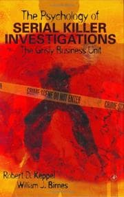 Tapa de The Psychology of Serial Killer Investigations