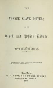 Tapa de The Yankee slave driver