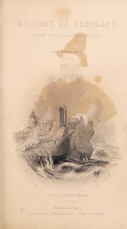Tapa de The history of Scotland from the earliest period to the regency of the Earl of Moray ... with notes, and a continuation to the recognition of American independence, by James Aikman
