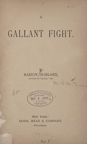 Tapa de A gallant fight