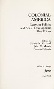 Tapa de Colonial America