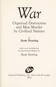 Tapa de War; organized destruction and mass murder by civilized nations