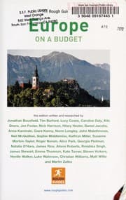 Tapa de The rough guide to Europe on a budget