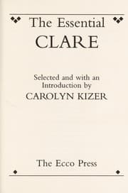 Tapa de The essential Clare
