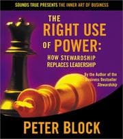 Tapa de The Right Use of Power