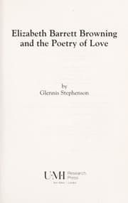 Tapa de Elizabeth Barrett Browning and the poetry of love