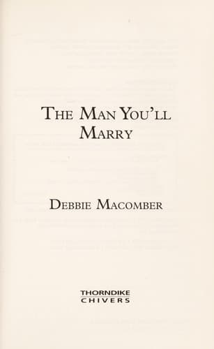 Tapa de The man you'll marry