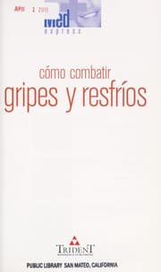 Tapa de Co mo combatir gripes y resfri os