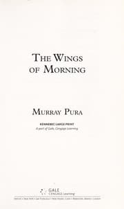 Tapa de The wings of morning