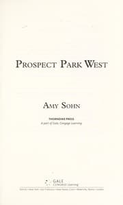 Tapa de Prospect Park West