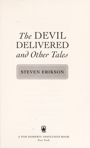 Tapa de The devil delivered and other tales
