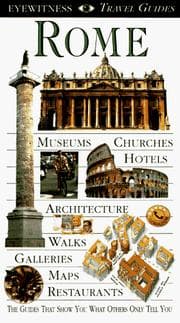 Tapa de Eyewitness Travel Guide to Rome