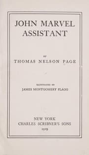 Tapa de John Marvel, assistant