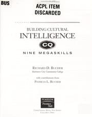 Tapa de Building cultural intelligence (CQ) : nine megaskills
