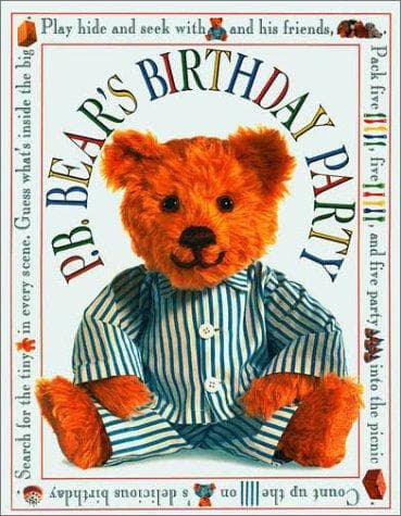 Tapa de P.B. Bear's birthday party