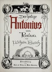 Tapa de Der heilige Antonius von Padua