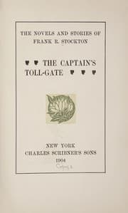 Tapa de The captain's toll-gate