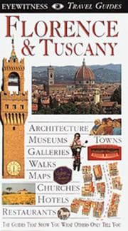 Tapa de Eyewitness Travel Guide to Florence and Tuscany