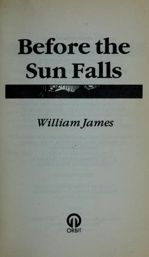 Tapa de Before the Sun Falls